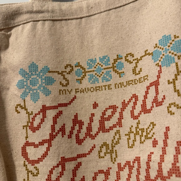 My Favorite Murder | Canvas Tote Bag - Picture 4 of 5